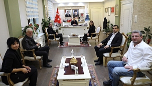 ÇATOD YENİ YÖNETİM KURULUNDAN VALİ AKTAŞ'A ZİYARET