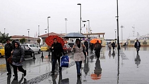 GÖK GÜRÜLTÜLÜ SAĞANAK YAĞIŞLARA DİKKAT!