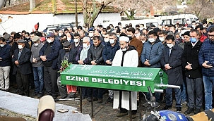 KAYACIK KÖYÜ MUHTARI ALİ CAN, DUALARLA SON YOLCULUĞUNA UĞURLANDI