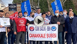 SAĞLIKÇILAR İŞ BIRAKTI!