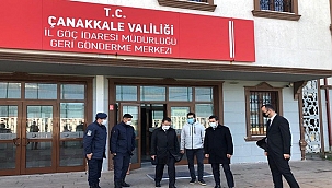 VALİ AKTAŞ, AYVACIK GERİ GÖNDERME MERKEZİNDE İNCELEMELERDE BULUNDU