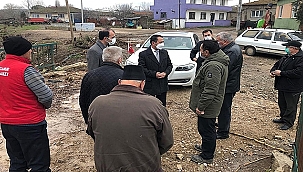 VALİ AKTAŞ, BİGA'DA İNCELEMELERDE BULUNDU