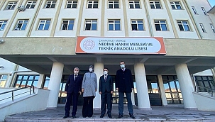 VALİ AKTAŞ OKUL ZİYARETLERİNE DEVAM EDİYOR