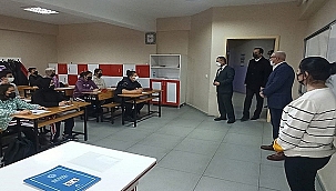 YILIN SON GÜNÜNDE OKULLAR ZİYARET EDİLDİ