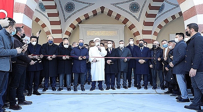 18 MART HATİME ANA ULU CAMİİ İBADETE AÇILDI