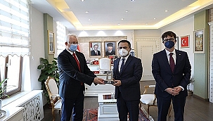 ALMANYA İSTANBUL BAŞKONSOLOSU VALİ AKTAŞ'I ZİYARET ETTİ