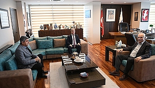 BALKAN'DAN BAŞKAN GÖKHAN'A ZİYARET