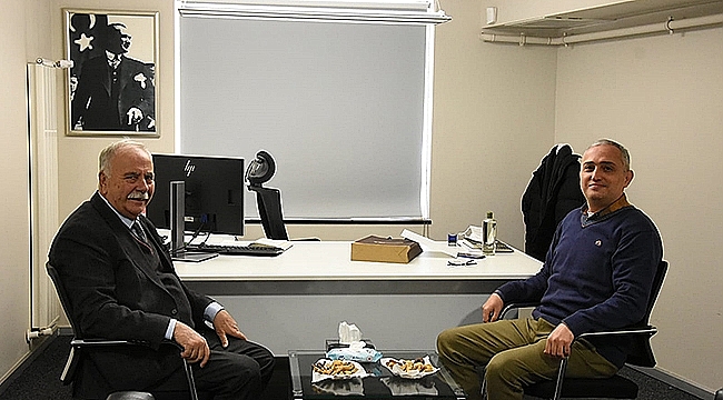 BAŞKAN GÖKHAN'DAN BAYRAKTAR'A İADE-İ ZİYARET