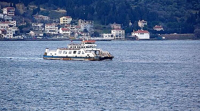 BOZCAADA'YA TÜM FERİBOT SEFERLERİ İPTAL EDİLDİ!