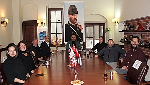 ÇASİAD YÖNETİM KURULU ZİYARETÇİLERİNİ AĞIRLADI