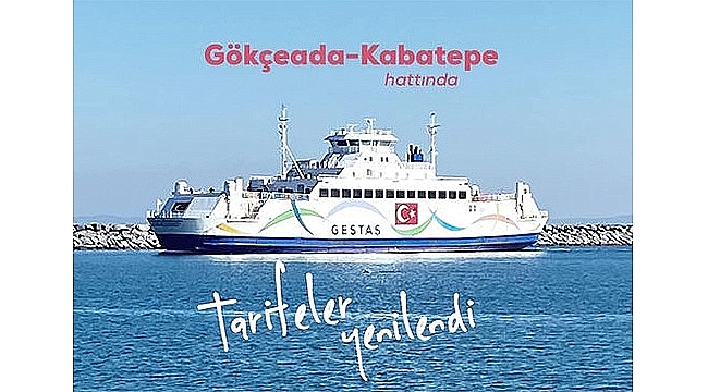 GÖKÇEADA SEFERLER TARİFESİ YENİLENDİ