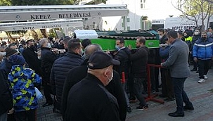 GÖZYAŞLARI İÇİNDE UĞURLANDI