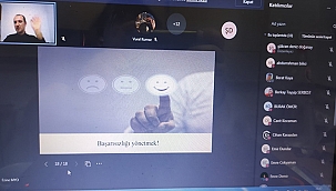  ''İŞ ARAMA TEKNİKLERİ VE MÜLAKAT'' KONULU EĞİTİM DÜZENLENDİ