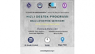 KOSGEB'DEN GENÇ İSTİHDAMINA BÜYÜK DESTEK