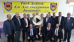 ŞOFÖRLER VE OTOMOBİLCİLER ESNAF ODASI BAŞKANLIK SEÇİMİ YAPILDI