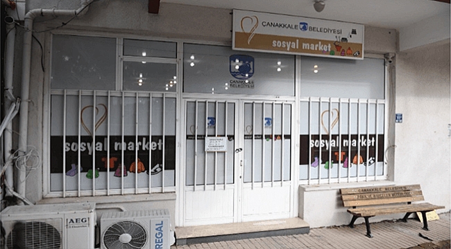 SOSYAL MARKET HİZMET VERMEYE DEVAM EDİYOR