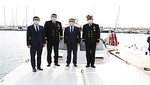 VALİ AKTAŞ, KÜÇÜKKUYU SAHİL GÜVENLİK KARAKOL KOMUTANLIĞINI ZİYARET ETTİ