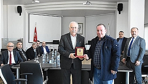 BAŞKAN DEMİR'DEN BAŞKAN GÖKHAN'A ZİYARET