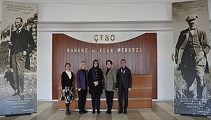 ÇANAKKALE KÜLTÜREL MİRAS DERNEĞİ'NDEN ÇTSO'YA ZİYARET