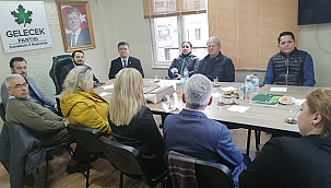 CUMHURİYET HALK PARTİSİNDEN GELECEK PARTİSİNE ZİYARET