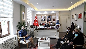 EL EMEĞİNİ DEĞERLENDİRME DERNEK YÖNETİMİ VALİ AKTAŞ'I ZİYARET ETTİ