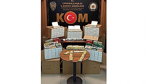 KAÇAK SİGARALARA EL KONULDU!