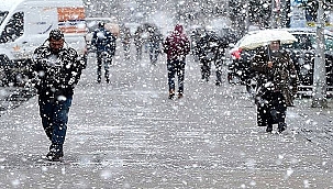 KAR VE YAĞMUR ÇOK KUVVETLİ GELİYOR!