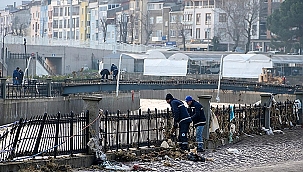 KOCABAŞ ÇAYI KENARINDA TEMİZLİK ÇALIŞMALARI BAŞLADI