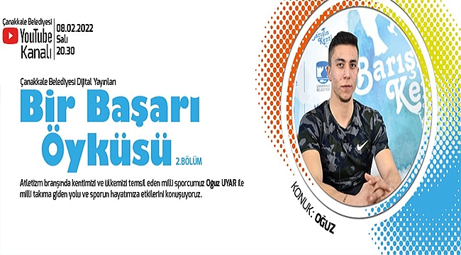 MİLLİ SPORCU UYAR, "BİR BAŞARI ÖYKÜSÜ" PROGRAMINA KONUK OLUYOR