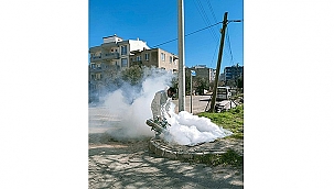 SİVRİSİNEKLER İLE MÜCADELE SEZONU AÇILDI