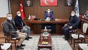 TKDK İL KOORDİNATÖRÜNDEN BAŞKAN ERDOĞAN'A ZİYARET