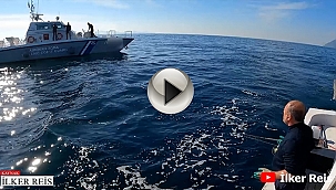 TÜRK BALIKÇIDAN YUNAN SAHİL GÜVENLİĞİNE: "GELDİKLERİ GİBİ GİDİYORLAR"