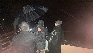 VALİ AKTAŞ, ATATÜRK MAHALLESİ SARIÇAY GÜZERGAHINDA İNCELEMELERDE BULUNDU