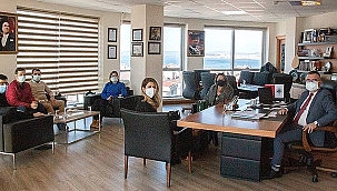 YEŞİLAY YÖNETİMİNDEN BAŞKAN ARSLAN'A ZİYARET