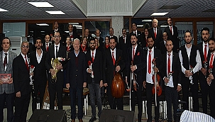 ATATÜRK'ÜN SEVDİĞİ ŞARKILAR KONSERİ DÜZENLENDİ