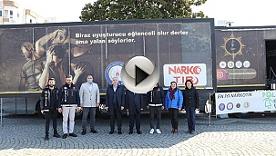 BAĞIMLILIKLA MÜCADELE NARKOTİK TIR'I ÇANAKKALE'DE