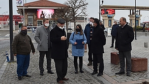 BAŞKAN GÖKHAN TEKNİK İNCELEME GEZİSİNDE