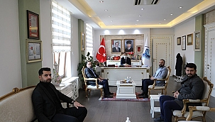 EĞİTİM- BİR- SEN GENEL BAŞKAN YARDIMCISINDAN VALİ AKTAŞ'A ZİYARET 