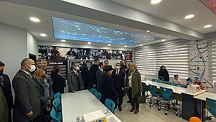 GÜMÜŞÇAY'DA LABORATUVAR AÇILIŞI YAPILDI