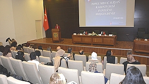 "TOPLUMDA ÇALIŞAN KADININ SESİ" PANELİ ÇTSO'DA YAPILDI