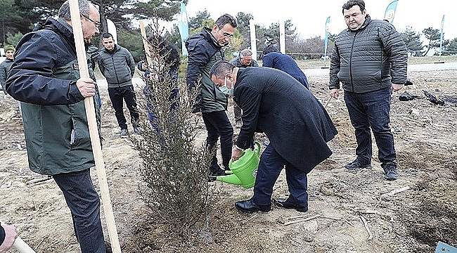 "TOPRAĞI VATAN YAPAN YİĞİTLERİN YEŞEREN FİDANLARI"