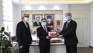 TSK MEHMETÇİK VAKFI BURSA TEMSİLCİĞİNDEN VALİ AKTAŞ'A ZİYARET