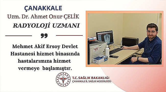 UZMAN DOKTOR GÖREVE BAŞLADI