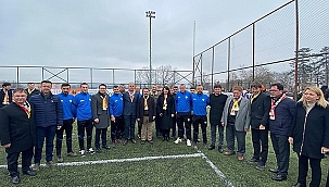 VALİ AKTAŞ, YENİCE SPOR KULÜBÜNÜN AÇILIŞ MAÇINA KATILDI