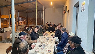 AK PARTİ BİGA İLÇE BAŞKANLIĞINDAN KÖY ÇIKARTMASI