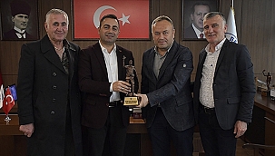 BAŞKAN ERDOĞAN'A ZİYARETLER