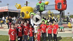 BİGA BELEDİYESİ'NDEN MUHTEŞEM 23 NİSAN KUTLAMASI