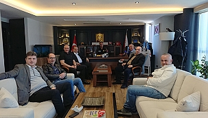 BİGA TSO'DAN EMNİYET MÜDÜRLÜĞÜ'NE POLİS HAFTASI ZİYARETİ