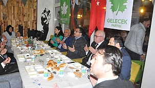 GELECEK PARTİSİ ÇAN İLÇE BAŞKANLIĞI İFTARINA YOĞUN KATILIM