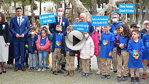 ''OTİZMİN FARKINDAYIZ; ÇÖZÜMDE BİRARADAYIZ''